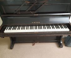Antique Solid Wood Piano