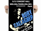 Rory Gallagher S.F.X Hall Dublin 1983 Concert Poster A2 Size