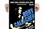 Rory Gallagher S.F.X Hall Dublin 1983 Concert Poster A2 Size