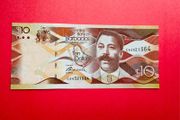 Barbados   10  DOLLARS .  2013. Pick  75a   . ( Uncirculated )
