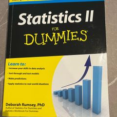 Statistics II. for Dummies Book