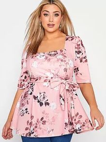 Yours London Peplum Top Size 22 PRICE DROP
