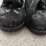Primigi Baby Girls Black Silver Metallic Shimmer Leather Shoes EU 20 UK 4 Image 2