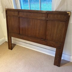 Wooden headboard