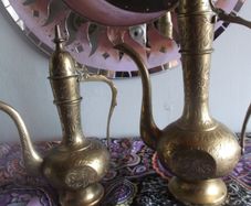 2 lovely Indian Brass Ornaments