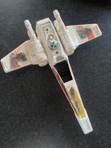 Vintage Star Wars 1978 X Wing Fighter USED INCOMPLETE