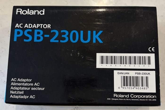 Roland AC Adaptor PSB-230UK