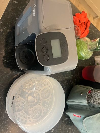 tommee tippy bottle maker and brand new steriliser