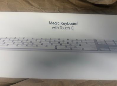 Magic Keyboard with Touch ID and Numeric Keypad
