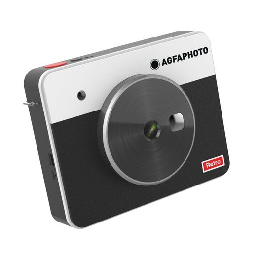 Agfa Realipix Instant Camera 3x3 - Bluetooth connection- Photo filters, cropping, printing of ID photos - Apple and Android compatible