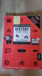 History Junior Certificate Higher Level Edco Exam Papers printed 2011