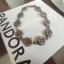 Vintage Sterling silver daisy bracelet Image 4