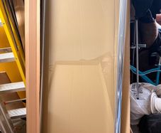 shower pivot door