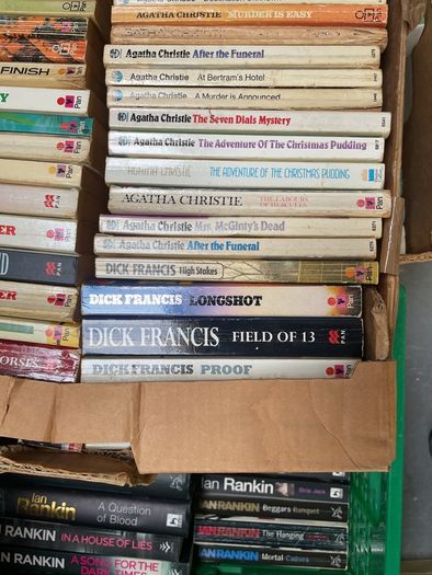 Agatha Christie and Dick Frances
