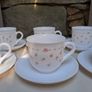 Vintage Arcopal cups and saucers Image 6