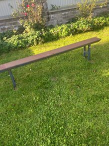 iron bench