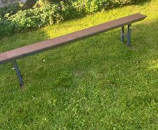 iron bench