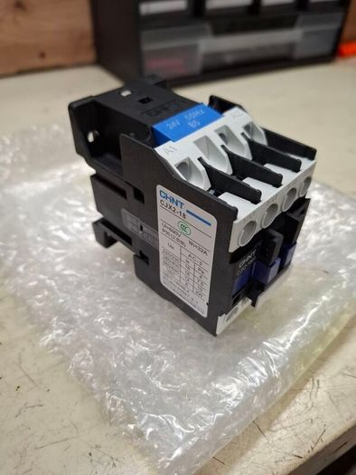 CJX2-1810 LC1 AC Contactor 18A 3 Phase 3-Pole NO Coil Voltage 380V 220V 110V 36V 24V Din Rail Mounted 3P+1NO Normal Open
