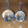 Vintage glass controlled bubbles 2 bud vases Image 2