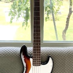 Squire Affinity JB V BSB Electric Bass Guitar