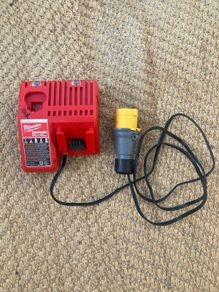 Milwaukee 110-120v battery charger for transformer