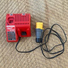Milwaukee 110-120v battery charger for transformer