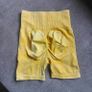Yellow Sports Shorts size S Image 4