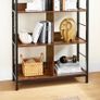 Bookcase vintage brown Free Delivery Image 3