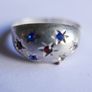 Vintage Sterling Silver Ring size P (adjustable size) 1,8g Image 5