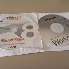 Microsoft Works 8.5 & Nero essentials 8 - CDs