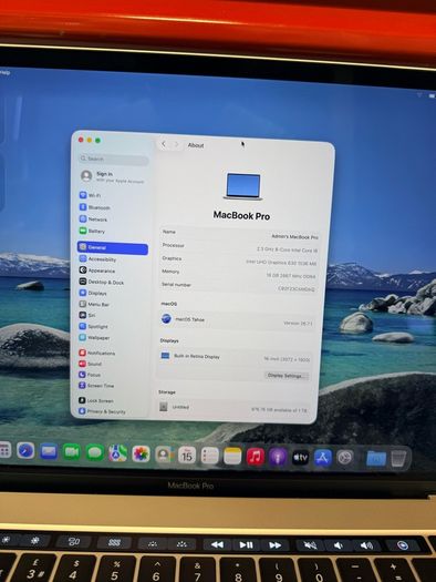 Macbook Pro 2019