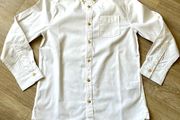 m&amp;s white boys shirt