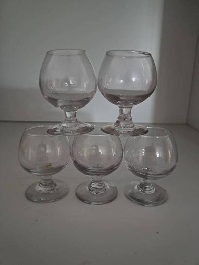 5 Miniature Balloon Shot Glasses