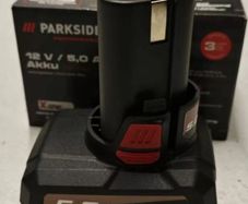 Parkside Performance 5AH 12V Battery. Indoor Outdoor Maintenance DIY Projects Garage Garden Mechanic 12V 20V 40V Xteam Cordless Brushless Power Tools Lidl