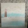 Poolbeg chimneys painting Image 4