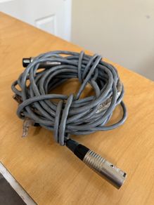 Long microphone cable