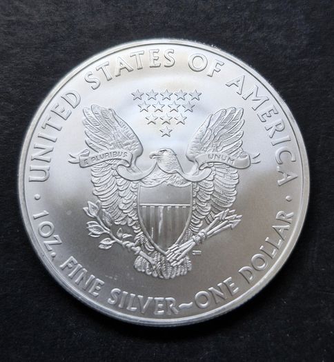 American Silver Eagle 2008 1 oz .999 Coin in capsule
