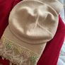 Alice Hannah Lambswool/Angora Lace Edge Scarf Image 7