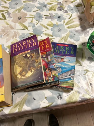 Harry Potter and the Order of the Phoenix 1st Edition plus three other Harry Potter books)
