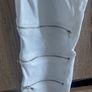 Zip white trousers Size fits 10-12,12 Image 4
