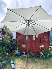 Two parasols in good condition.
