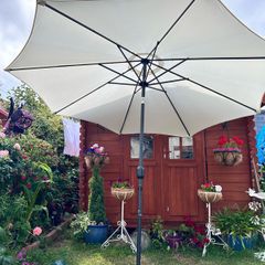Two parasols in good condition.