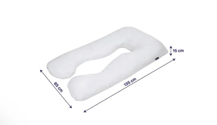 ClevaMama Therapeutic Body & Bump Pregnancy Pillow
