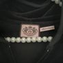 hoodie juicy couture black logo hoodie large Image 5