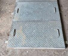 Manhole chequer plate