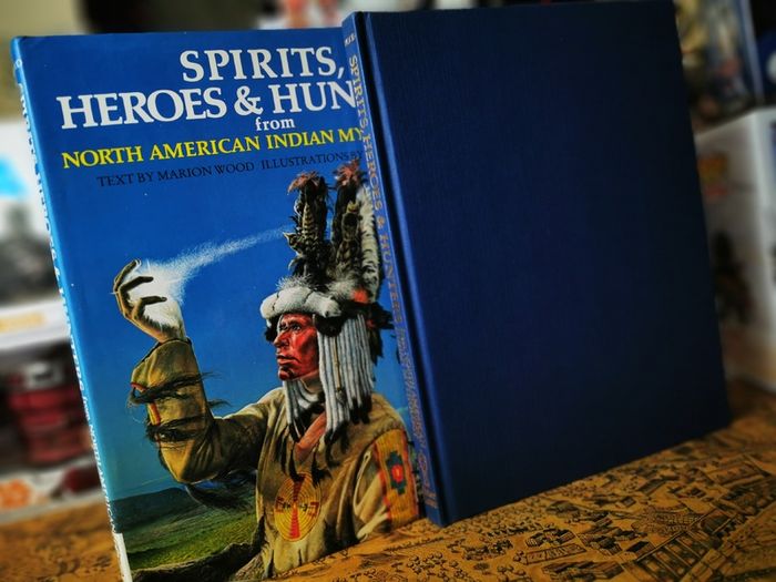 Spirits, Heroes and Hunters from North American Indian Mythology ! Hardcover ! 1981 ! by Eurobook !