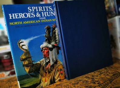 Spirits, Heroes and Hunters from North American Indian Mythology ! Hardcover ! 1981 ! by Eurobook !