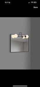 Black Metal M&S Mirror