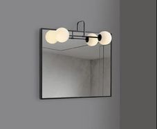 Black Metal M&S Mirror