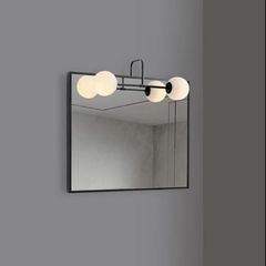 Black Metal M&S Mirror